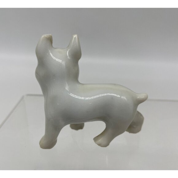 Set Of 3 Japanese Porcelain Miniature French Bulldog Figurines - Picture 4 of 11